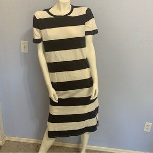 J. Crew Striped Short Sleeves Mini Dress Size Small